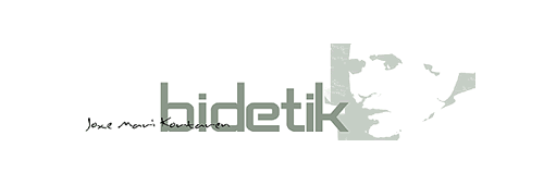 Joxe Mari Kortaren BIDETIK logo